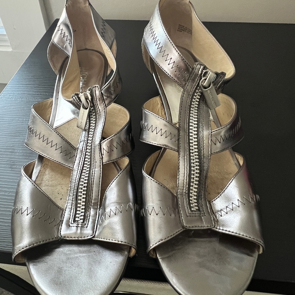 Michael Kors Berkley T-Strap Sandals